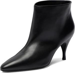 Женские ботильоны Miss Left с круглым носком, на среднем каблуке, на резинке, короткие, модные, осенне-зимние, для вечеринки и шопинга, размер 4-16 US, Black