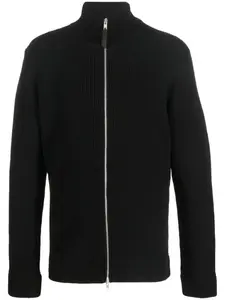 Кардиган в рубчик MAISON MARGIELA, черный