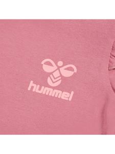 Комбинезон для активного отдыха "Talya Ruffle Body S/S" розового цвета Hummel