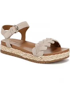 Женские сандалии Neila на платформе с открытым круглым мысом Naturalizer, коричневый/бежевый