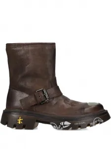 Ботинки Camden 465 с пряжкой Premiata, коричневый