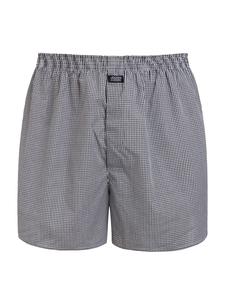 Трусы боксеры Jockey Boxershort Everyday Check Woven, цвет Dunkelblau/Weiß