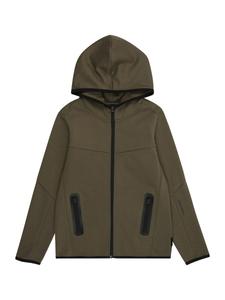 Толстовка с капюшоном на молнии Jack & Jones Junior JCOFusion, оливковый