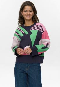 Джемпер Nümph NUGRAPHI , Dark Sapphire/Dark Blue