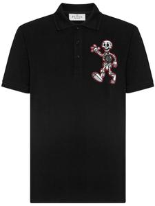 Philipp Plein рубашка поло Skully Gang, черный