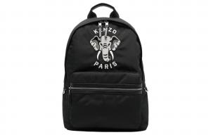 KENZO Рюкзак с вышитым логотипом на молнии