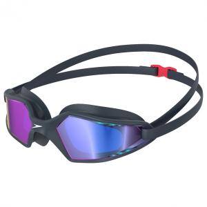 Очки для плавания Speedo Hydropulse Mirror, цвет Navy/Oxid Grey/Blue