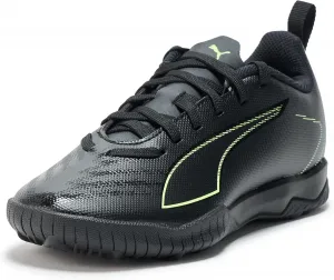 Футбольные бутсы Puma для детей и взрослых Ultra Play Turf, черный/зеленый