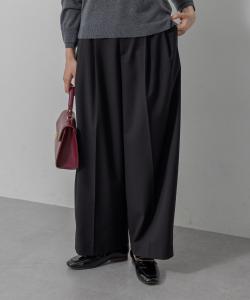 Красивые брюки из саржи для создания фигуристой фигуры Suite, цвет Black [005]