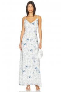 Платье макси «помело» Sndys, цвет escapism