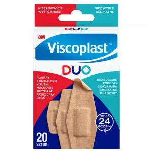 Патчи Viscoplast Duo Zestaw Plastrów 3 Rozmiary, 20 шт