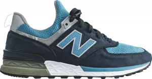 Кроссовки New Balance Ronnie Fieg x Dover Street Market x 574 Sport 'Navy', синий