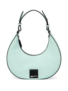 Karl Lagerfeld Jeans сумка на плечо с нашивкой-логотипом, синий