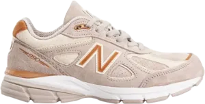 Кроссовки New Balance Wmns 990v4 Made In USA 'White Alabaster', белый