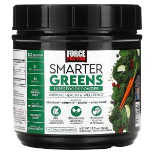 Порошок без Добавок Force Factor Smarter Greens, 374 г