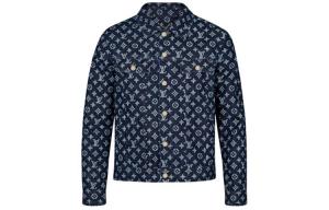 LOUIS VUITTON Мужская джинсовая куртка, цвет Blue