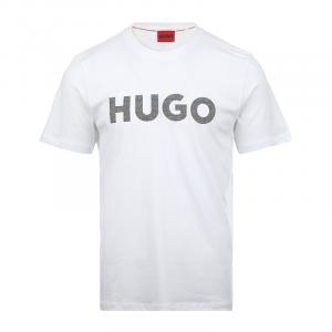 Футболка с нашивкой Hugo Logo HUGO BOSS, белый