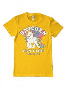 Футболка Unicorn Fan Club T-Shirt в золоте My Little Pony