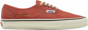 Кеды Vans Julian Klincewicz x Vault OG Authentic SP LX Pale Fire Sky - Cherry Tomato, красный