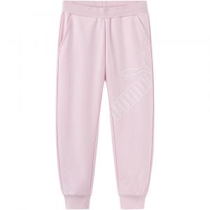 Puma Вязаные спортивные штаны розового цвета для детей