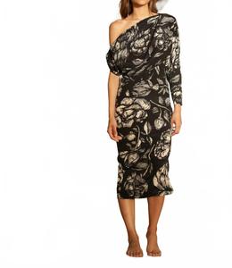 Женское платье Ayu черного цвета Carolina K, черный