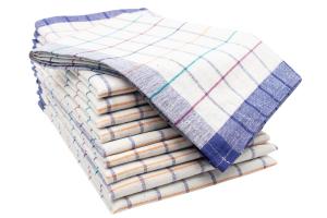 Чайные полотенца набор  Zollner, синий