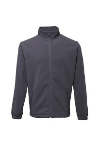 Флисовая куртка на полной молнии (280 GSM) 2786, серый