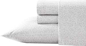 Комплект постельного белья Laura Ashley из 4 предметов, серый/белый