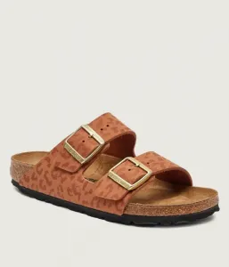 Аризонские тапочки narrow fit Birkenstock, коричневый