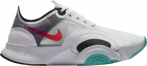 Кроссовки Nike Wmns SuperRep Go 'Football Grey Flash Crimson', серый