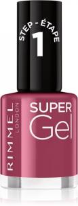 Покрытие ногтей гель-лаком без использования УФ/LED лампы Rimmel Super Gel, оттенок 030 Wild гal 12 мл