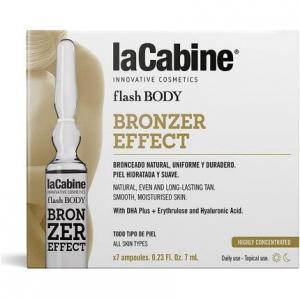 Flash Body Бронзирующий эффект, 7 ампул по 7 мл, La Cabine
