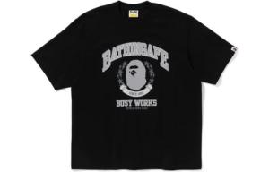 Футболка свободного кроя BAPE Bathing Ape A Bathing Ape, черный