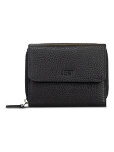 Jost Кожаный кошелек Vika с защитой от RFID, 10,5 см, черный