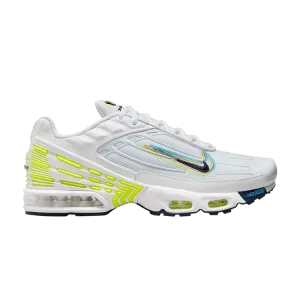 Кроссовки Nike Air Max Plus 3, 3D Swoosh - White Volt