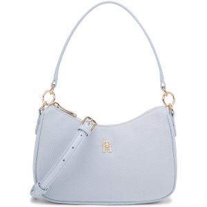 Tommy Hilfiger Средняя полиэстеровая женская сумка разноцветная, Light Blue C1O