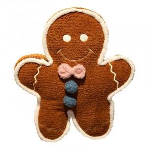 Плюшевая кукла Ins Gingerbread Man высотой 42/60/70 Bowl
