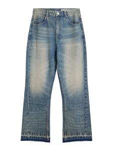 Расклешенные джинсы Bershka, Blue Denim