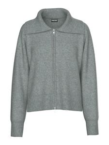 Вязаный кардиган PIECES, Mottled Grey