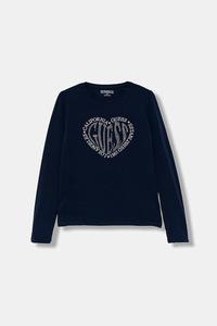 Лонгслив Guess, темно-синий