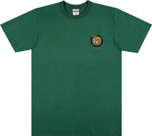 Футболка Supreme Deer Tee 'Light Pine', зеленый