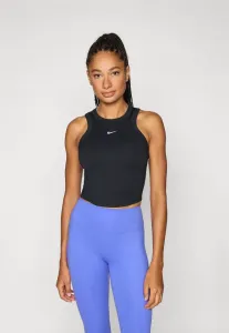 Облегающая майка-топ Nike Performance, Black/White