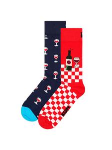 Носки Happy Socks 2er Pack, цвет wine
