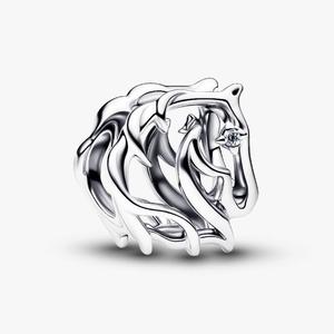 Шарм Pandora Horse Openwork, серебро