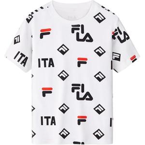 Футболка с принтом по всей поверхности для детей FILA KIDS, All Over Print