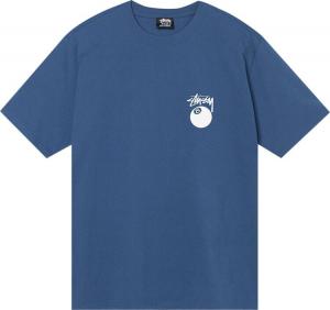 Футболка Stussy Billiards Tee 'Midnight', синий