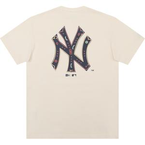 Футболка унисекс цвета слоновой кости New Era