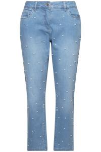 Обычные джинсы MIAMODA, светло-синий