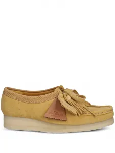 Кожаные туфли Clarks Originals, желтый