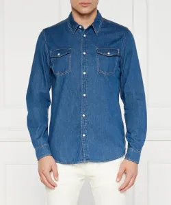 Джинсовая рубашка Regular fit Pepe Jeans London, синий